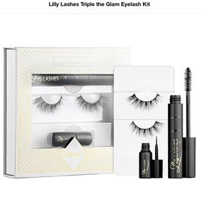 BNIB Lilly Lashes Triple the Glam Kit - 3D Rome